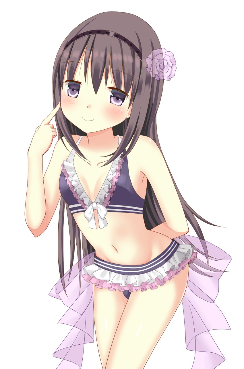 akemi homura (mahou shoujo madoka magica and 1 more) drawn by arisu_(mikannjs)