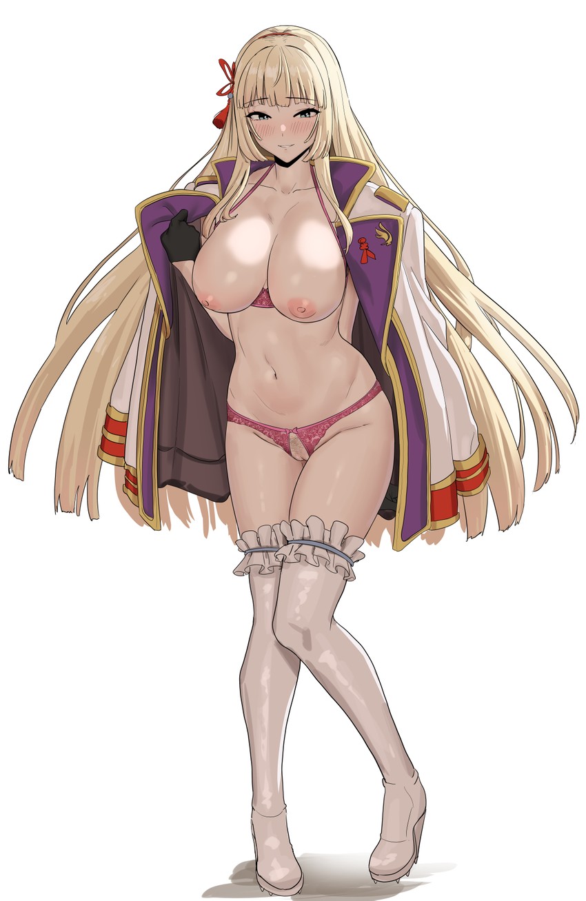 leona of blood & iron (last origin) drawn by chela77