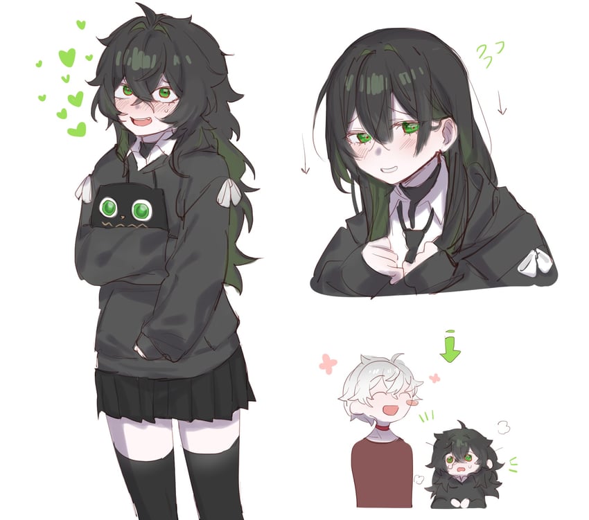 player character and kylar (original and 1 more) drawn by kai_(drakkai10)