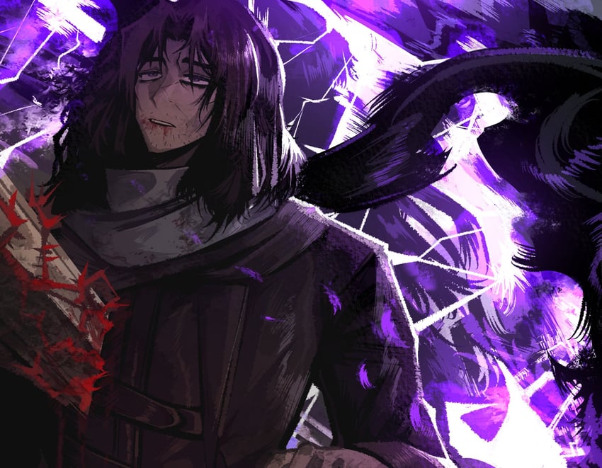 erlking heathcliff (project moon and 1 more) drawn by looperioo