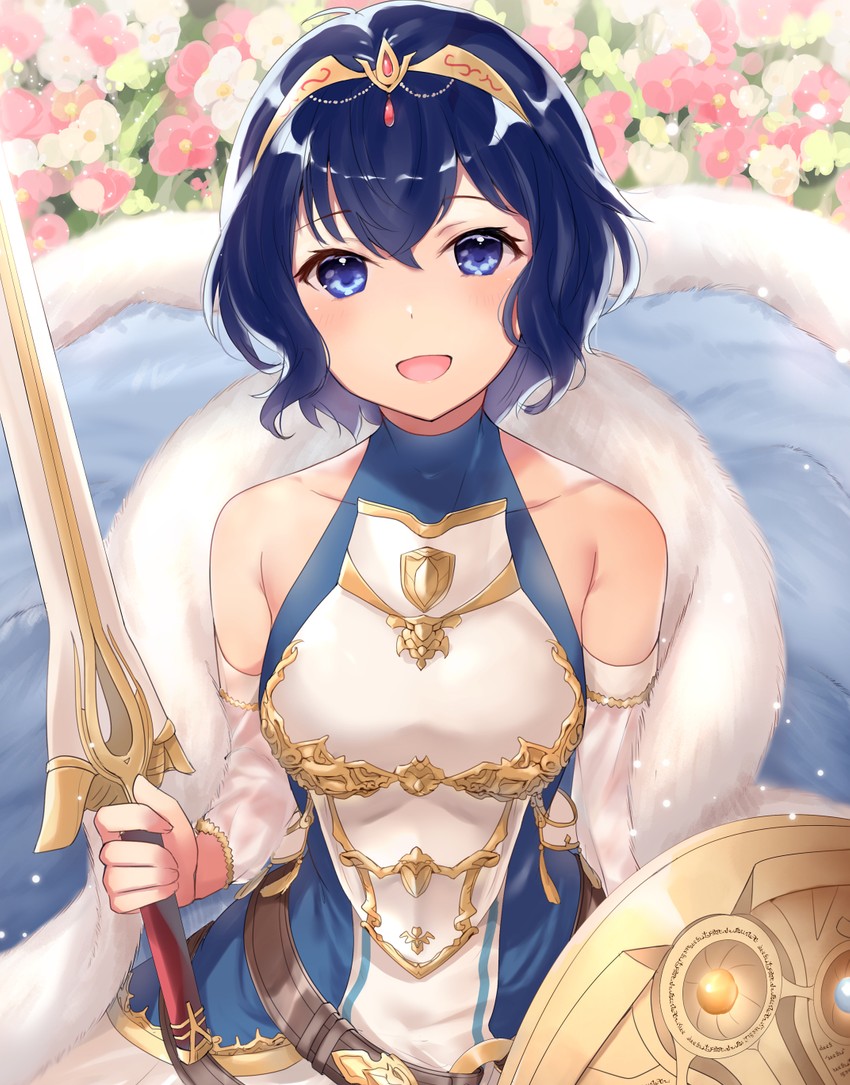 lucina and female morgan (fire emblem and 2 more) drawn by haru_(nakajou-28)