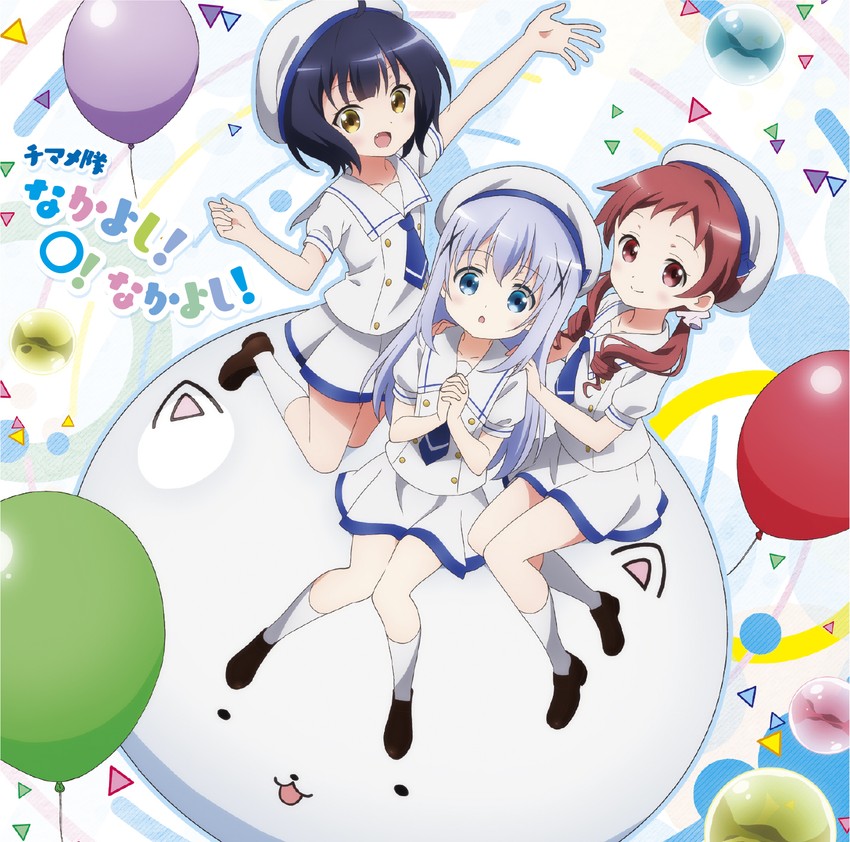 kafuu chino, tippy, jouga maya, and natsu megumi (gochuumon wa usagi desu ka?) drawn by hokkana