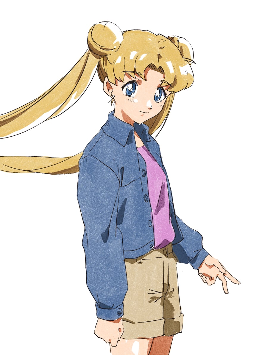 tsukino usagi (bishoujo senshi sailor moon) drawn by ako_(hoshiya_830)