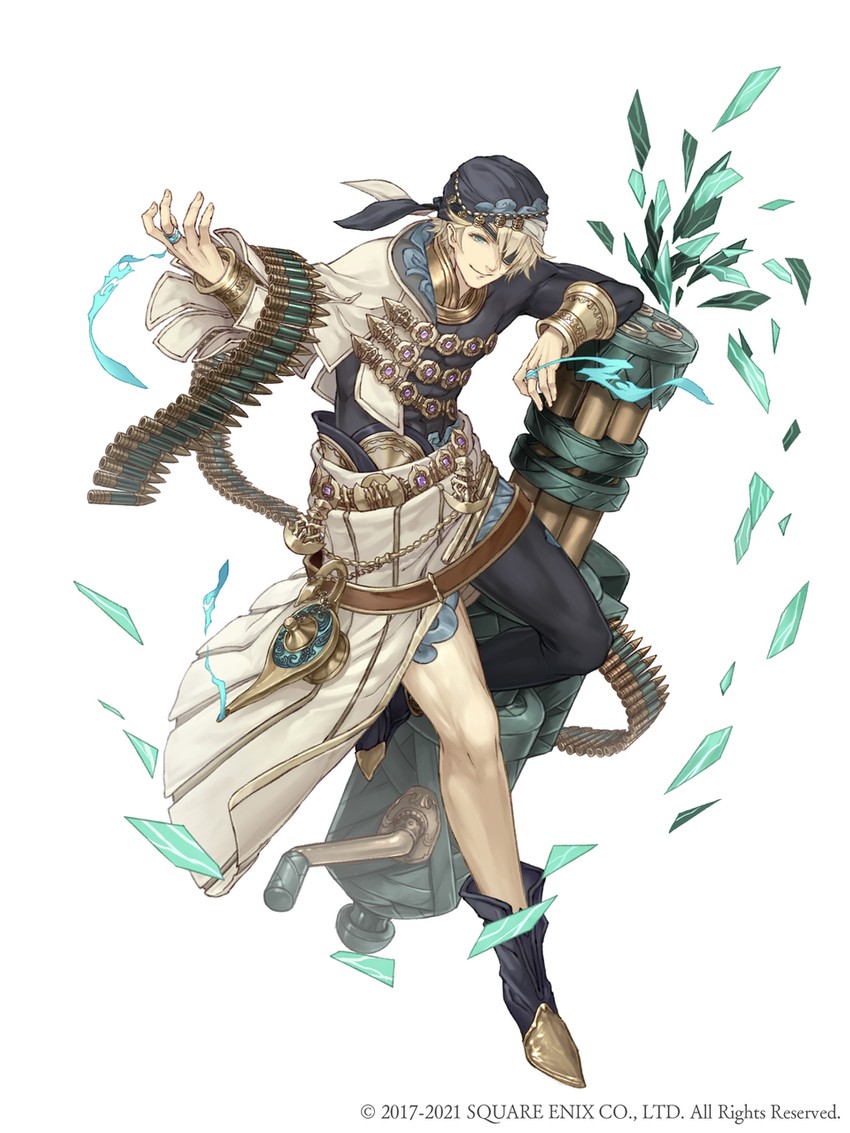 aladdin (sinoalice and 1 more) drawn by ji_no