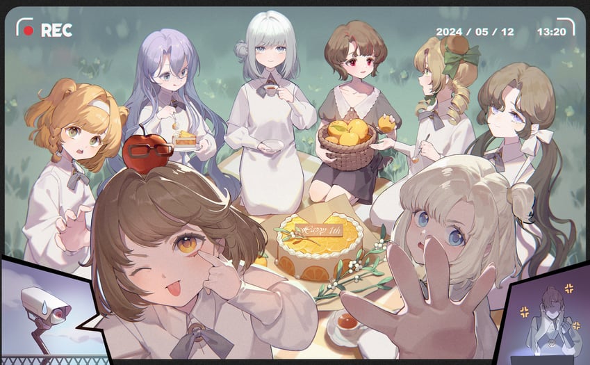 vertin, sonetto, 37, isolde, regulus, and 5 more (reverse:1999) drawn by abi_(qiaoyijing)