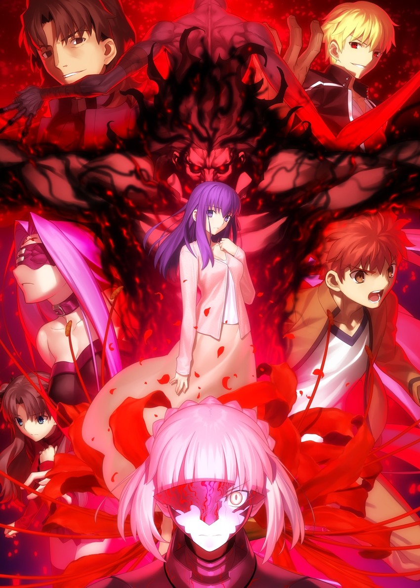 artoria pendragon, tohsaka rin, gilgamesh, emiya shirou, saber alter, and 5 more (fate and 2 more) drawn by takeuchi_takashi