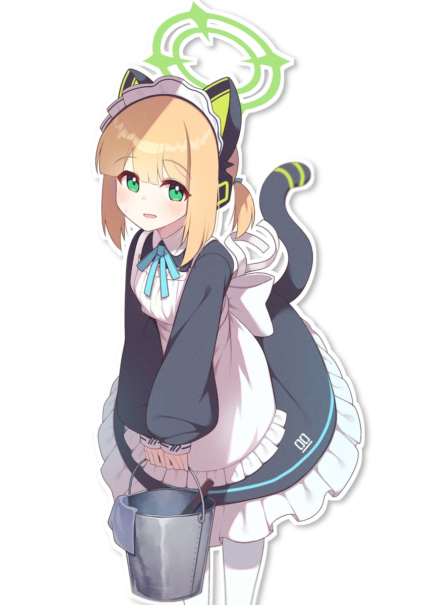 midori (blue archive) drawn by kataage_(kataage_okashi_koujou)
