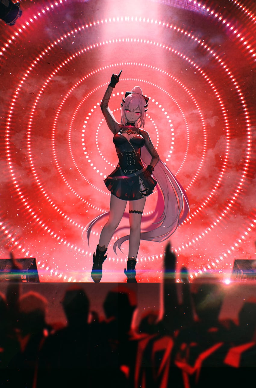 mori calliope (hololive and 1 more) drawn by advarcher