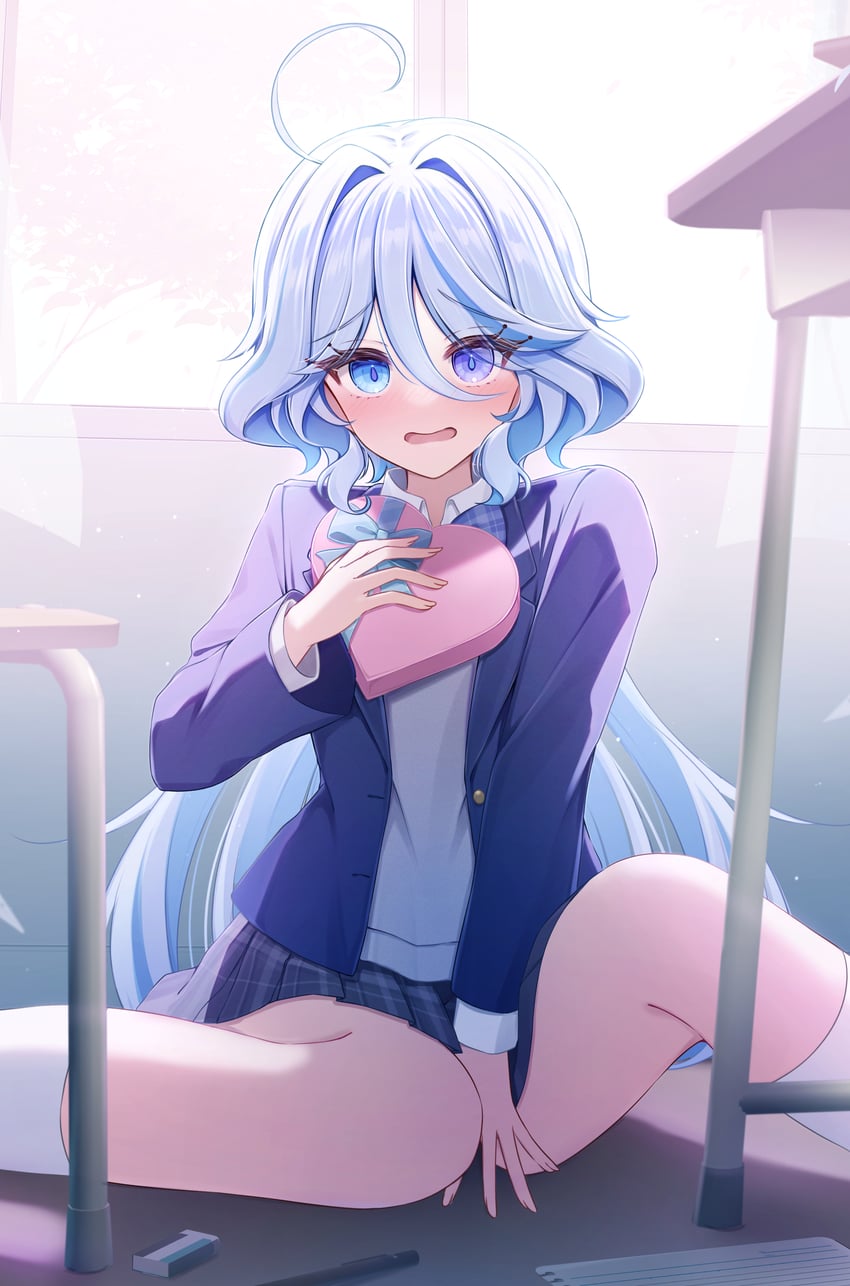 furina (genshin impact) drawn by yukiunag1