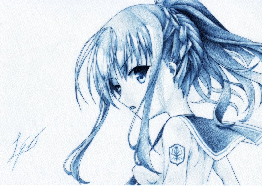 jeanne d'arc (hidan no aria) drawn by lynx12