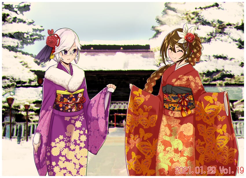 ootengu masaie and tenkyuuwari (tenka hyakken) drawn by kirishima_(alutear)