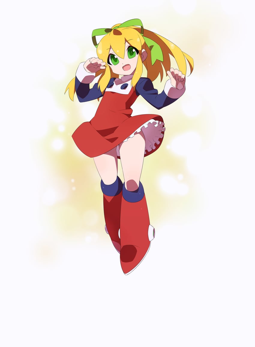 roll (mega man and 2 more) drawn by kaidou_zx
