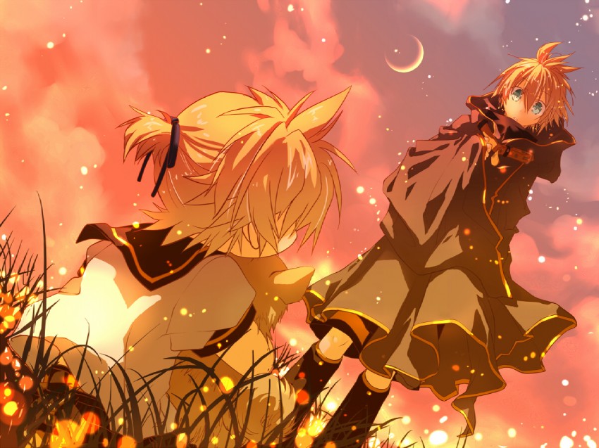 kagamine len (vocaloid) drawn by shirotsugu