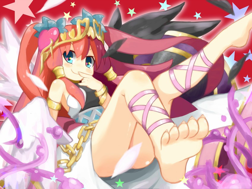 venus and chaos venus (puzzle & dragons) drawn by zizi_niisan