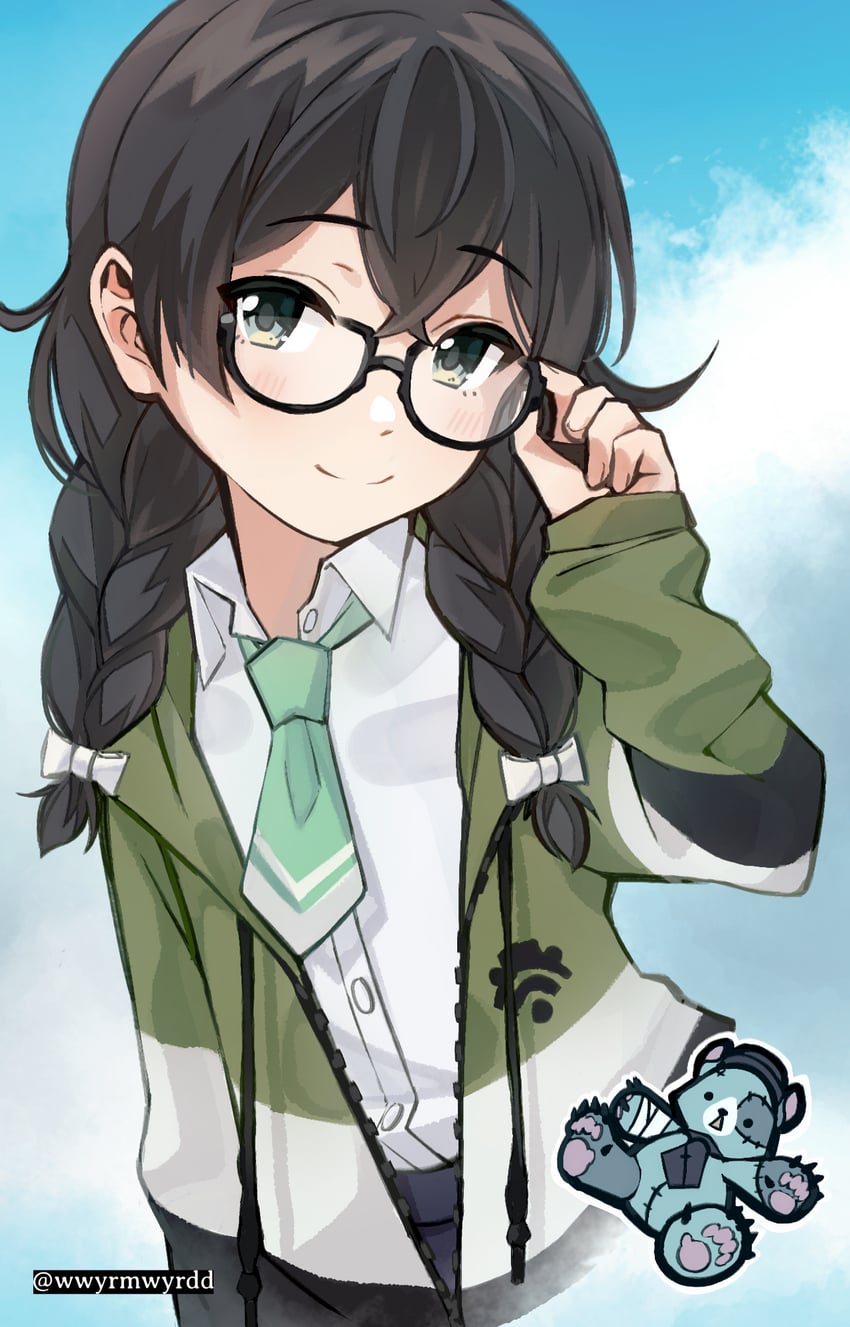 hanakuma chifuyu (synthesizer v and 1 more) drawn by maphren
