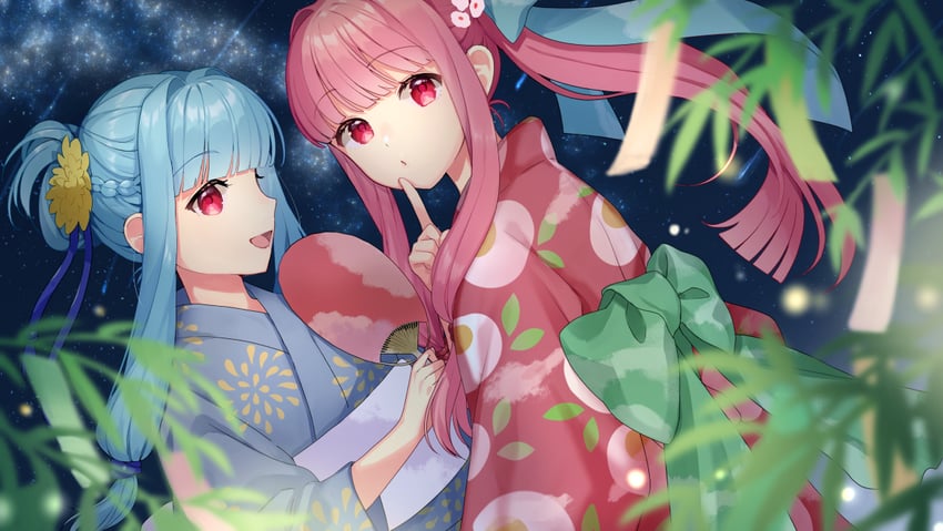 kotonoha akane and kotonoha aoi (voiceroid) drawn by binchou_maguro