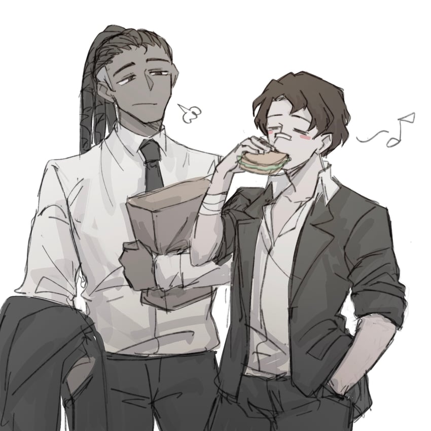roland and olivier (project moon and 1 more) drawn by ira_(34112290)