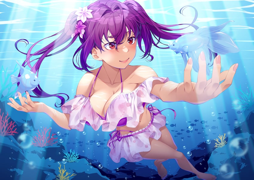 scathach and scathach skadi (fate and 1 more) drawn by mukunokino_isshiki