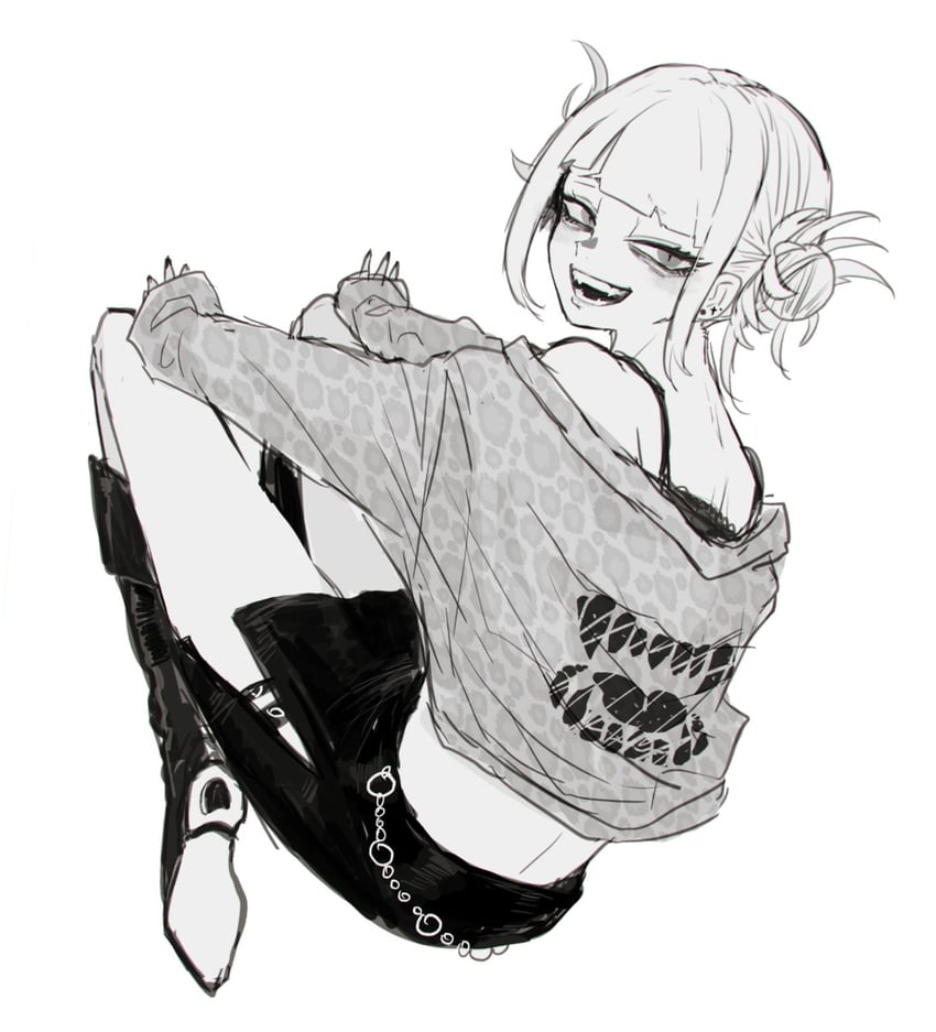 toga himiko (boku no hero academia) drawn by ametaro_(ixxxzu)