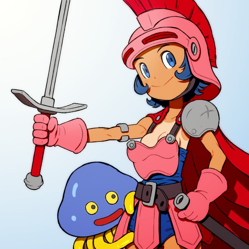 healslime and ryan (dragon quest and 1 more) drawn by beeru_(veil8801)