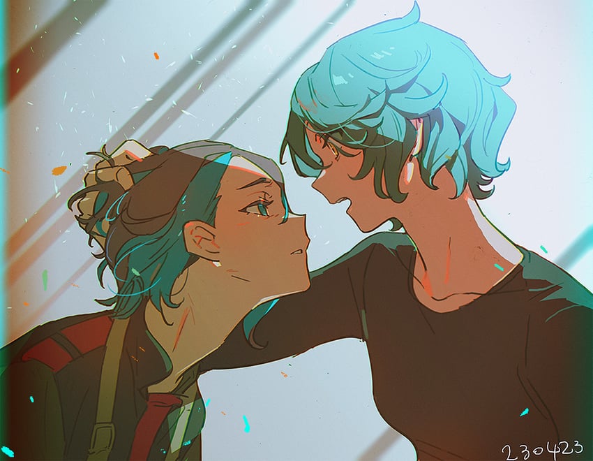 nika nanaura and norea du noc (gundam and 1 more) drawn by haun