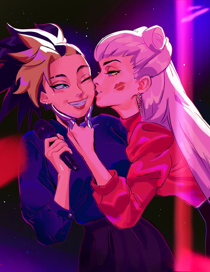 akali, evelynn, k/da all out akali, and the baddest akali (league of legends) drawn by aloiciaclee