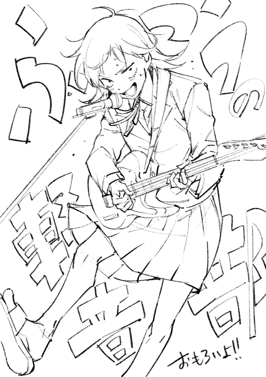 hatono chihiro (futsuu no keion-bu) drawn by fuji_taku