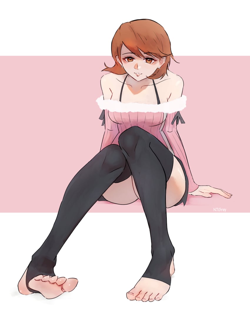 takeba yukari (persona and 2 more) drawn by n7grey