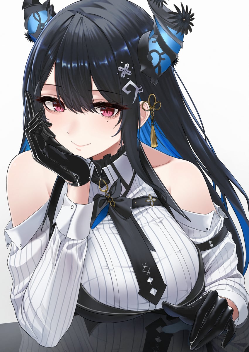 nerissa ravencroft (hololive and 1 more) drawn by mintz912