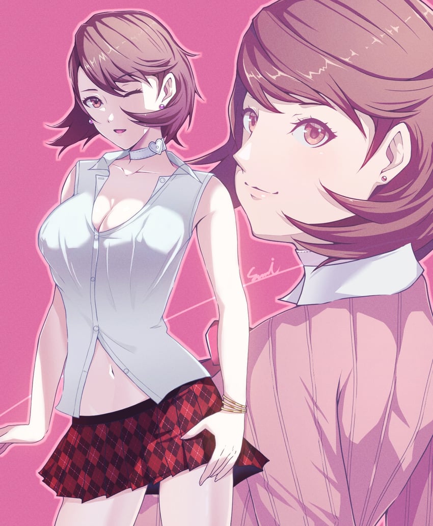 takeba yukari (persona and 1 more) drawn by corner50777313