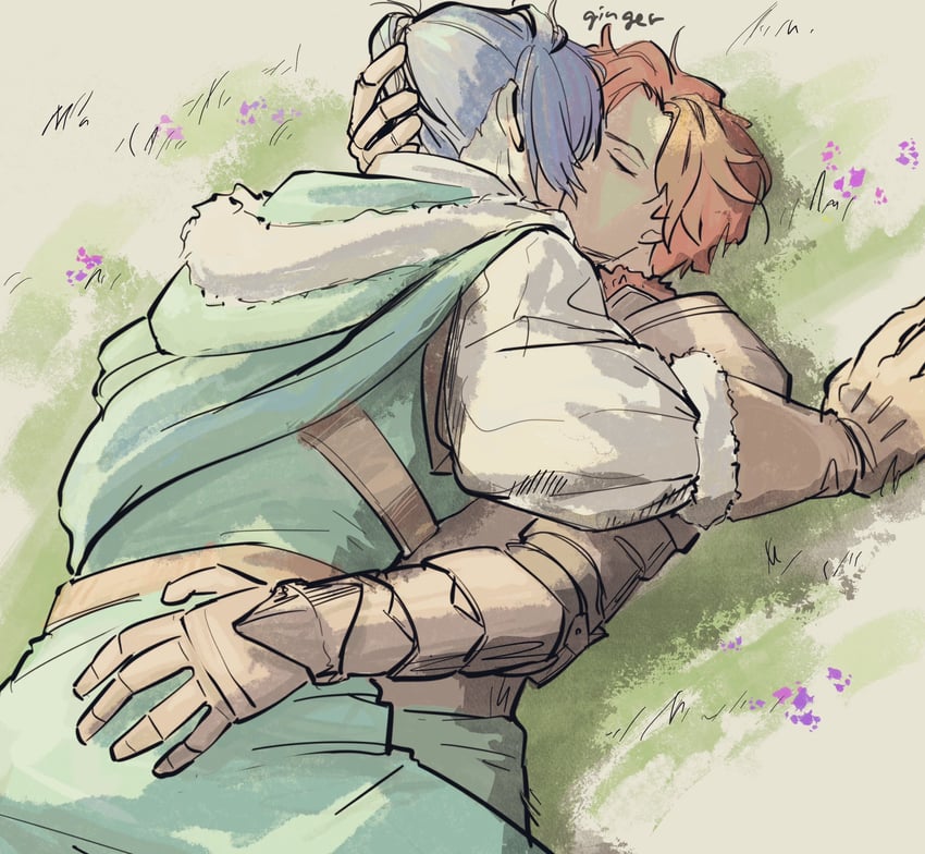 sylvain jose gautier and felix hugo fraldarius (fire emblem and 1 more) drawn by ginger_8888