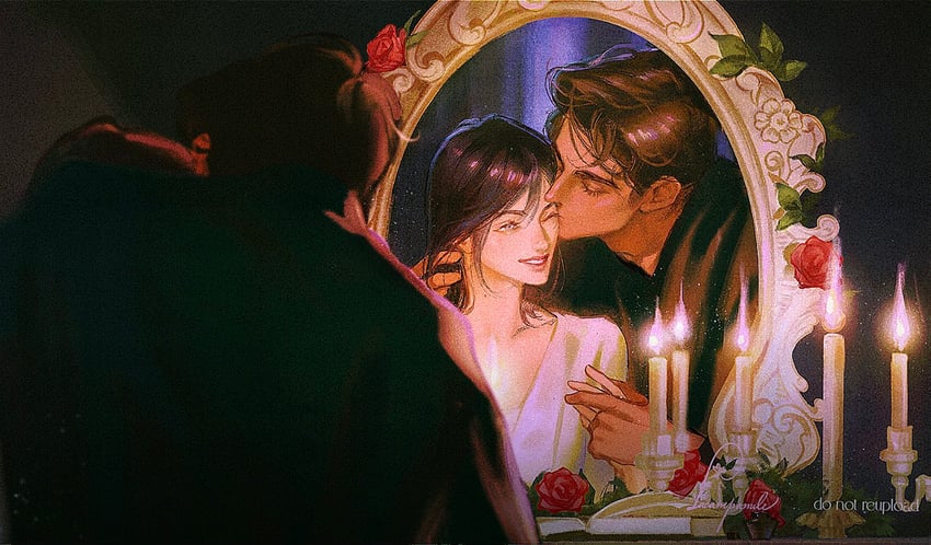 mikasa ackerman and eren yeager (shingeki no kyojin) drawn by lacampanule