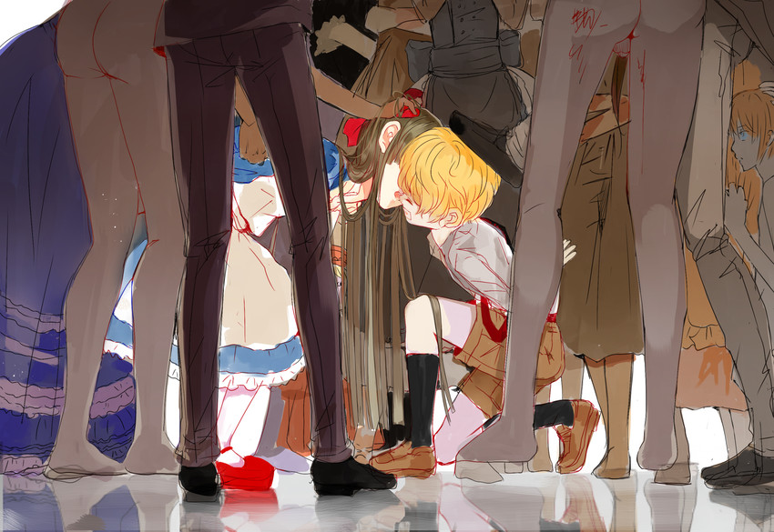 aya drevis and robin (mad father) drawn by object_spring