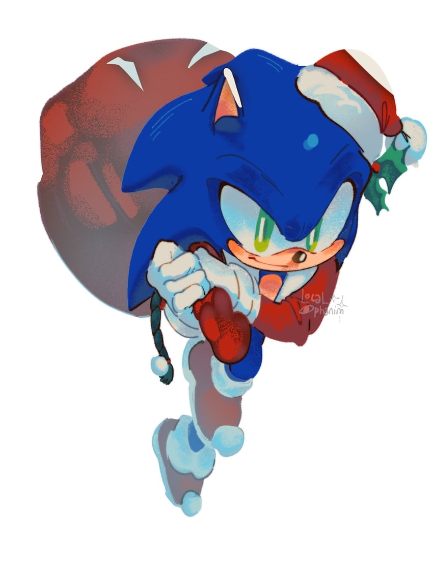 sonic the hedgehog (sonic and 1 more) drawn by localophanim