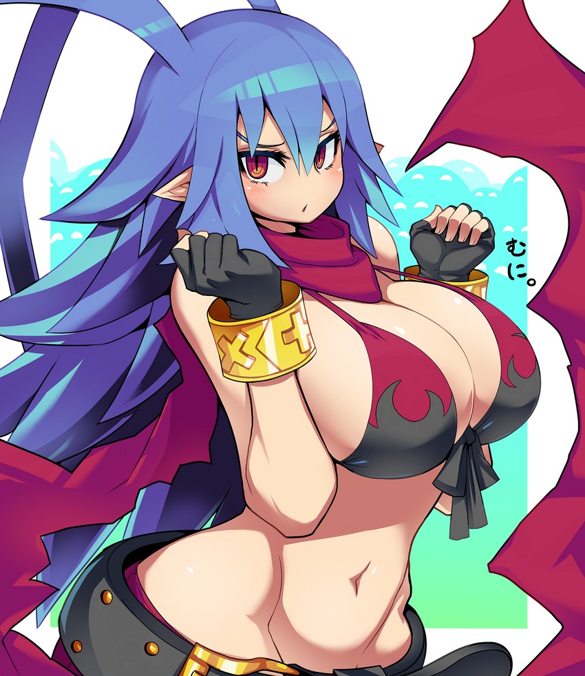 laharl and laharl-chan (disgaea and 1 more) drawn by kara_age
