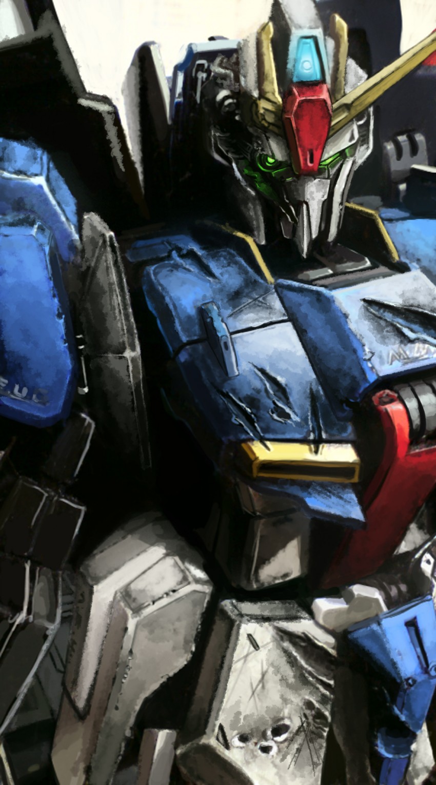 zeta gundam (gundam and 1 more) drawn by utsuro_ku