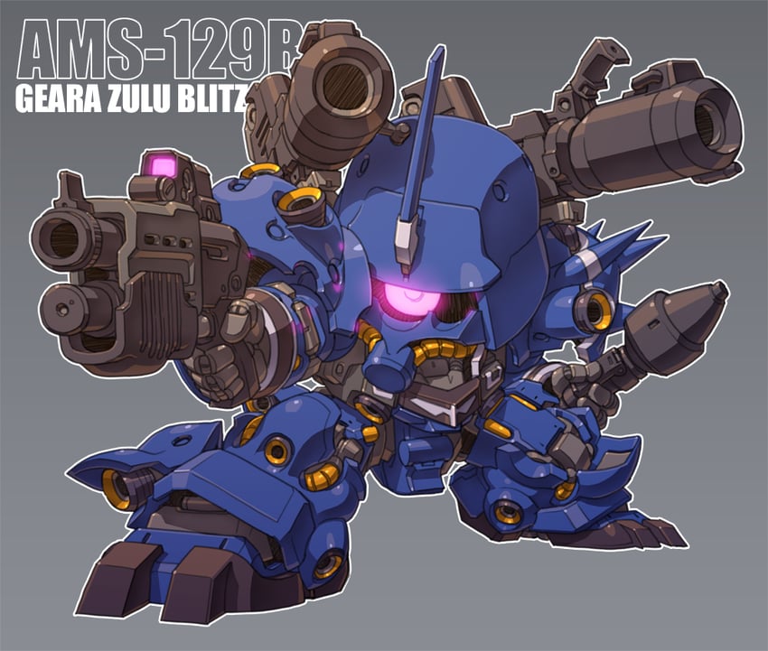 kampfer and geara zulu (gundam and 3 more) drawn by susagane