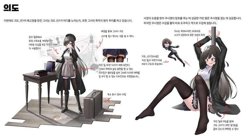karin wong and joo shiyoung (counter:side) drawn by soruha