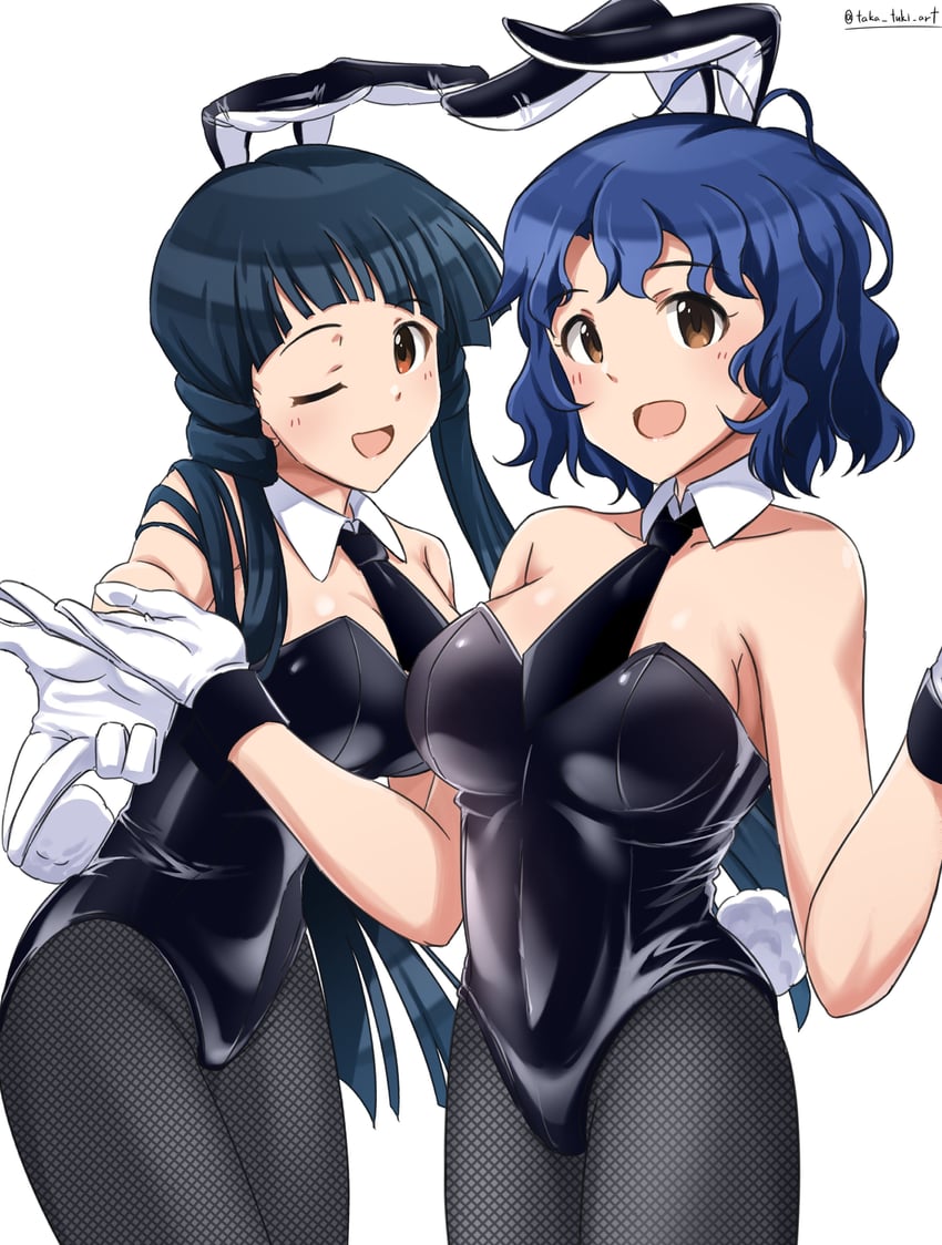 toyokawa fuka and kitakami reika (idolmaster and 2 more) drawn by takatsuki_p