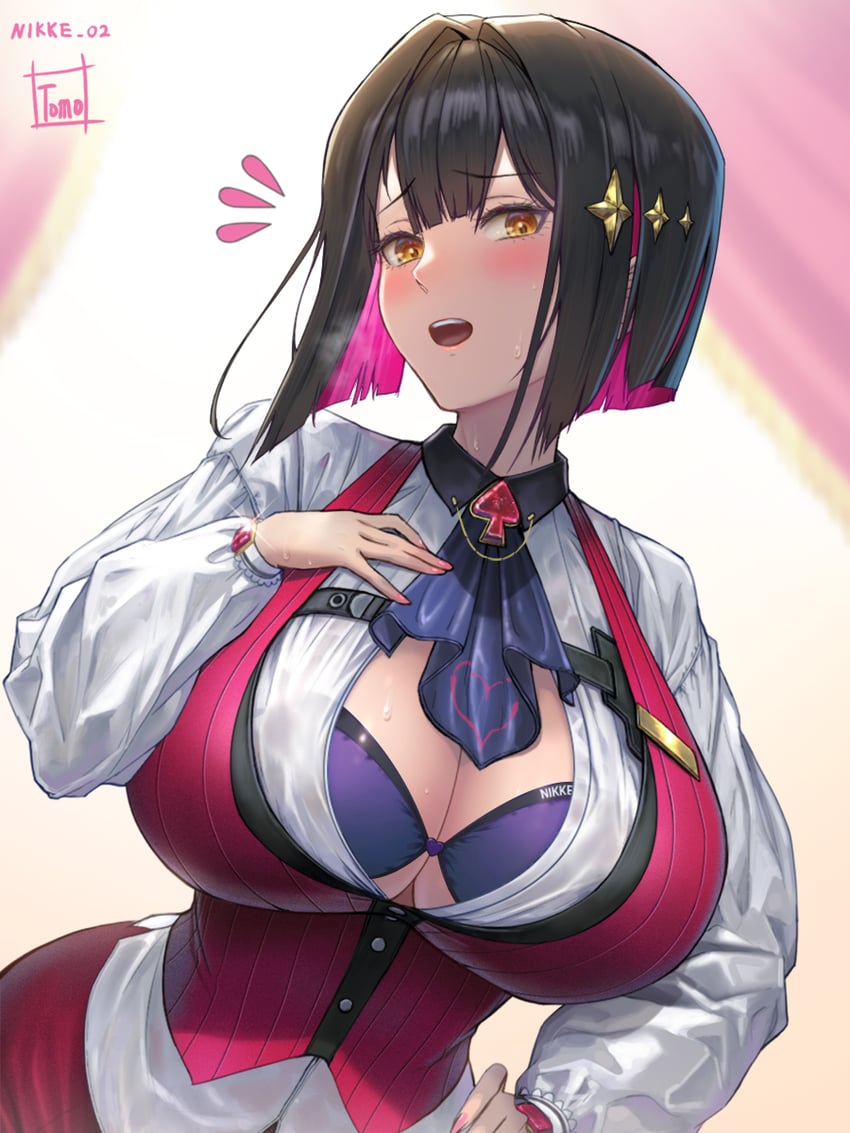 rouge (goddess of victory: nikke) drawn by tomo_eokaiteru