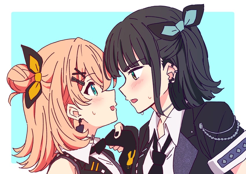 hinoshita kaho and momose ginko (love live! and 1 more) drawn by nogreen