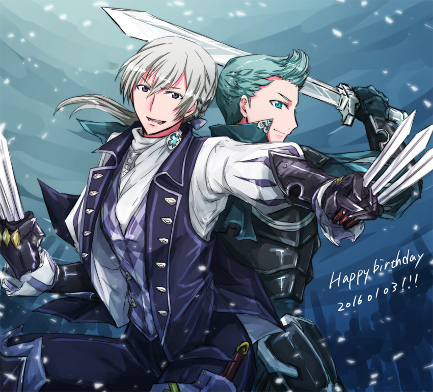 jakob and silas (fire emblem and 1 more) drawn by hirotatiriku