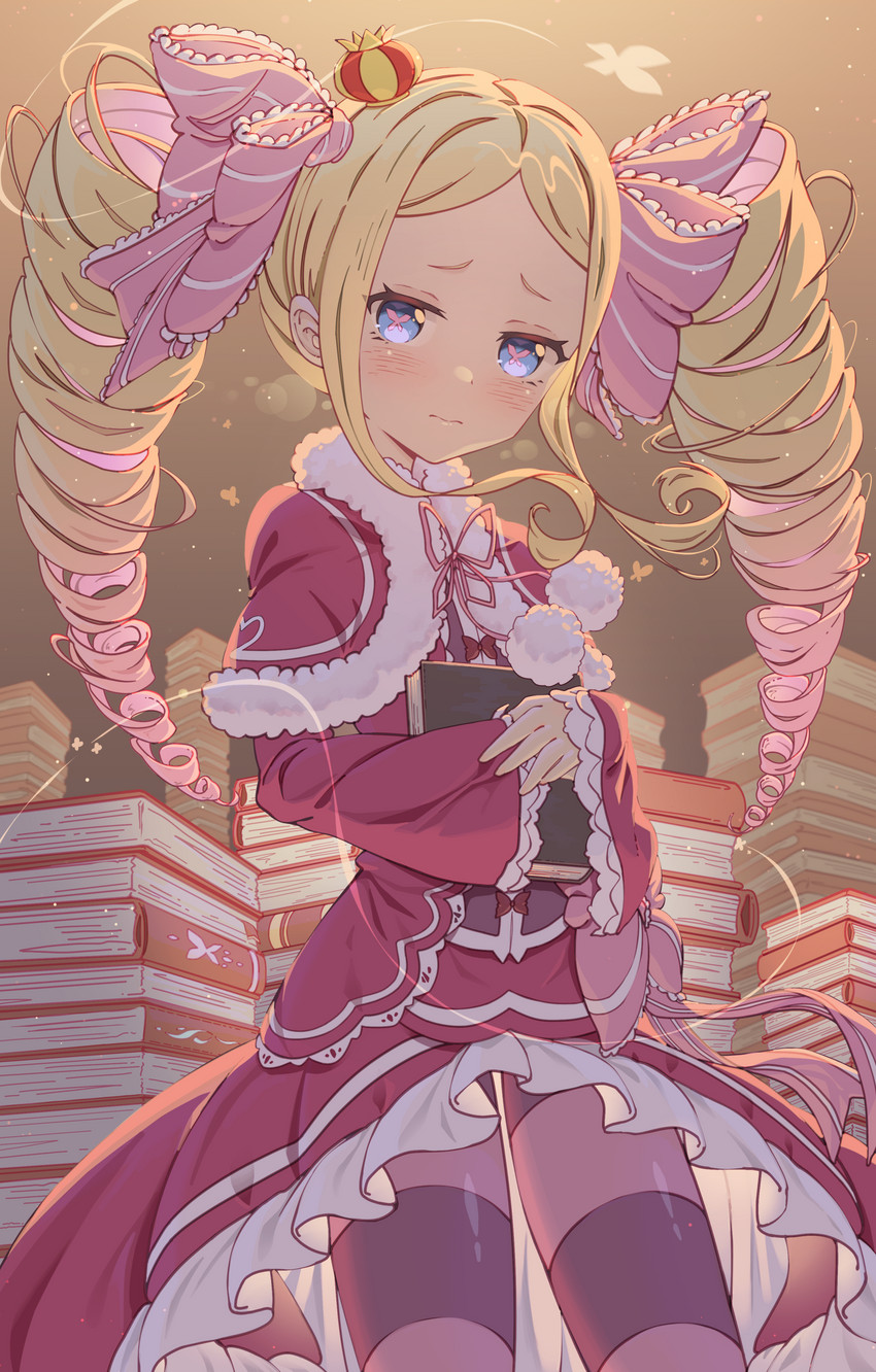 beatrice (re:zero kara hajimeru isekai seikatsu) drawn by yozora_(1wkdgusdn)