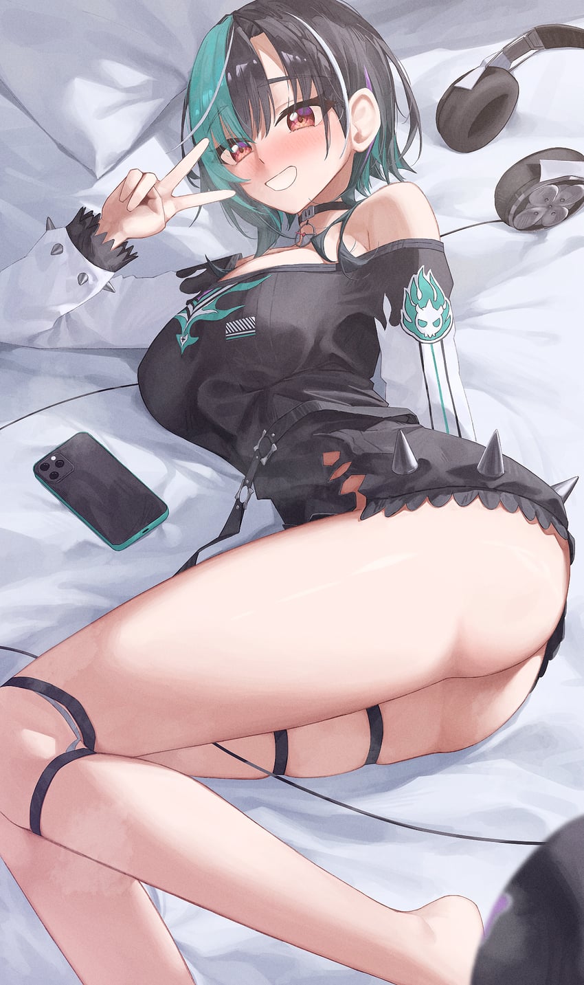 rindo chihaya (hololive and 1 more) drawn by zetacat