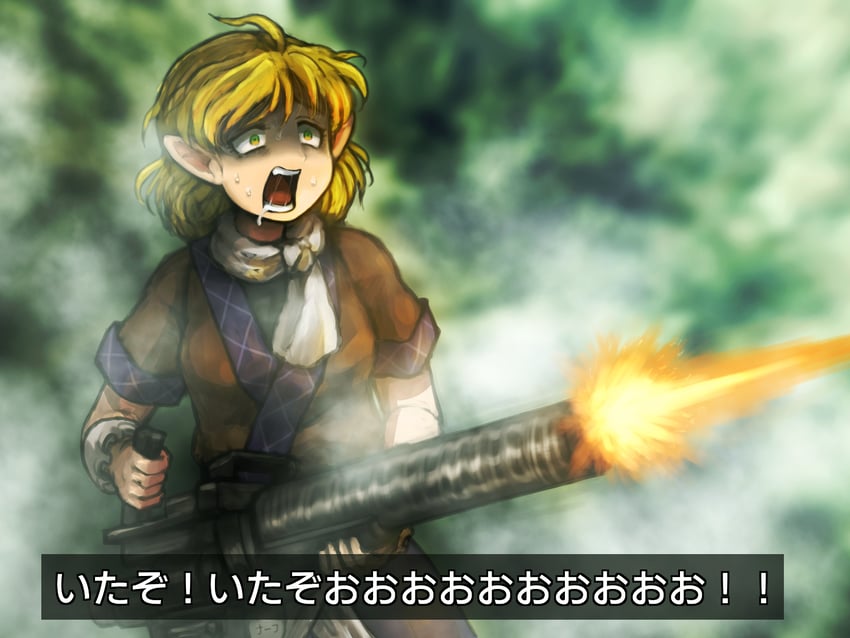 mizuhashi parsee and mac eliot (touhou and 1 more) drawn by shirosato