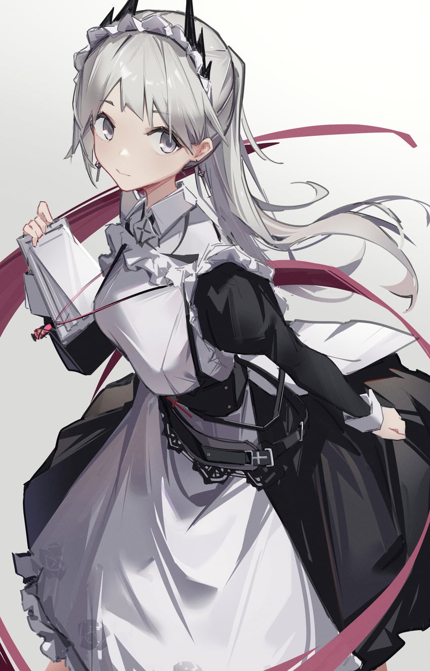 irene (arknights and 1 more) drawn by chichi_guai