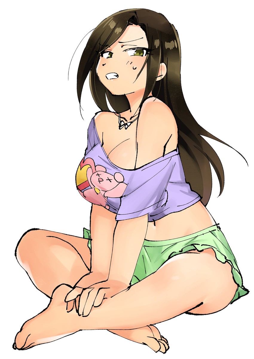 kohinata miho and mukai takumi (idolmaster and 1 more) drawn by miridereningen