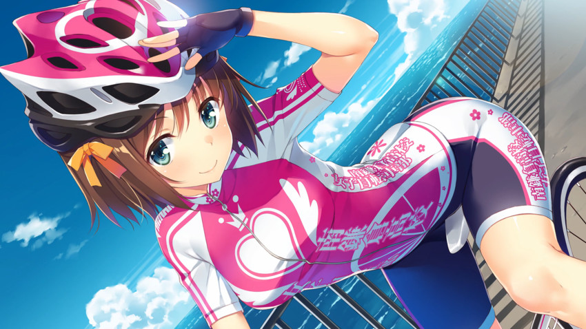 maiharu hiromi (minami-kamakura koukou joshi jitensha-bu) drawn by yuuki_hagure