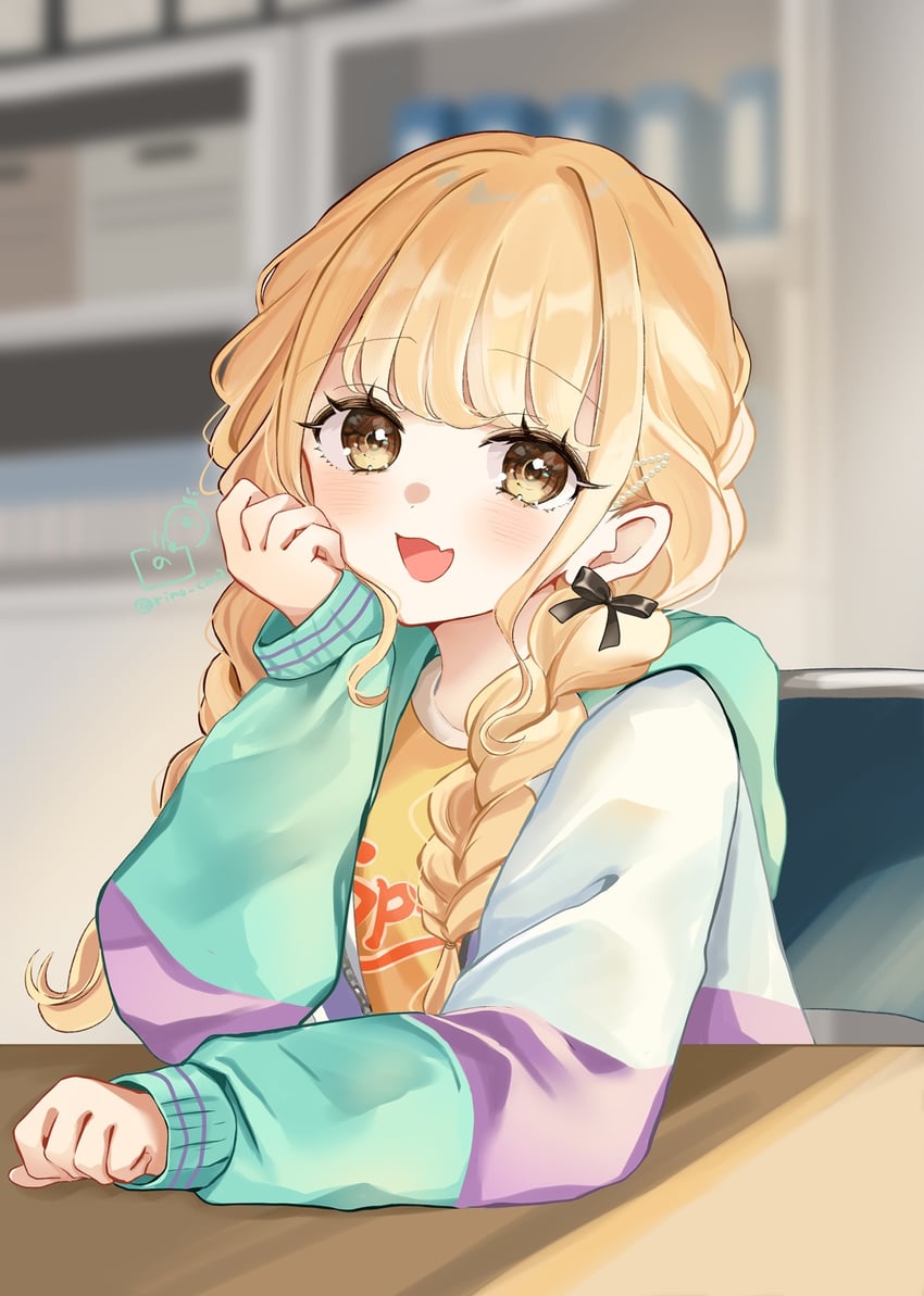fujita kotone (idolmaster and 1 more) drawn by rino_cnc