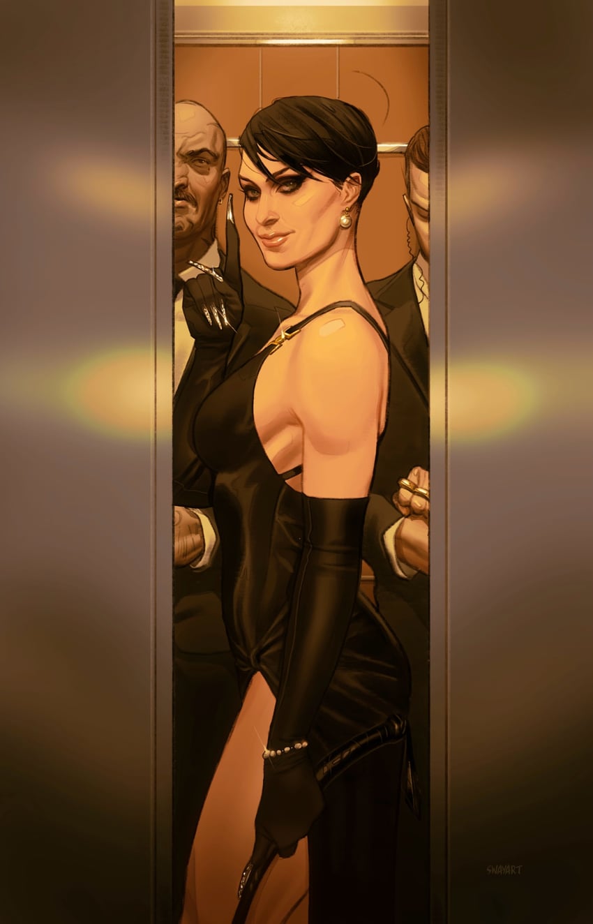 selina kyle (dc comics and 1 more) drawn by jswayart